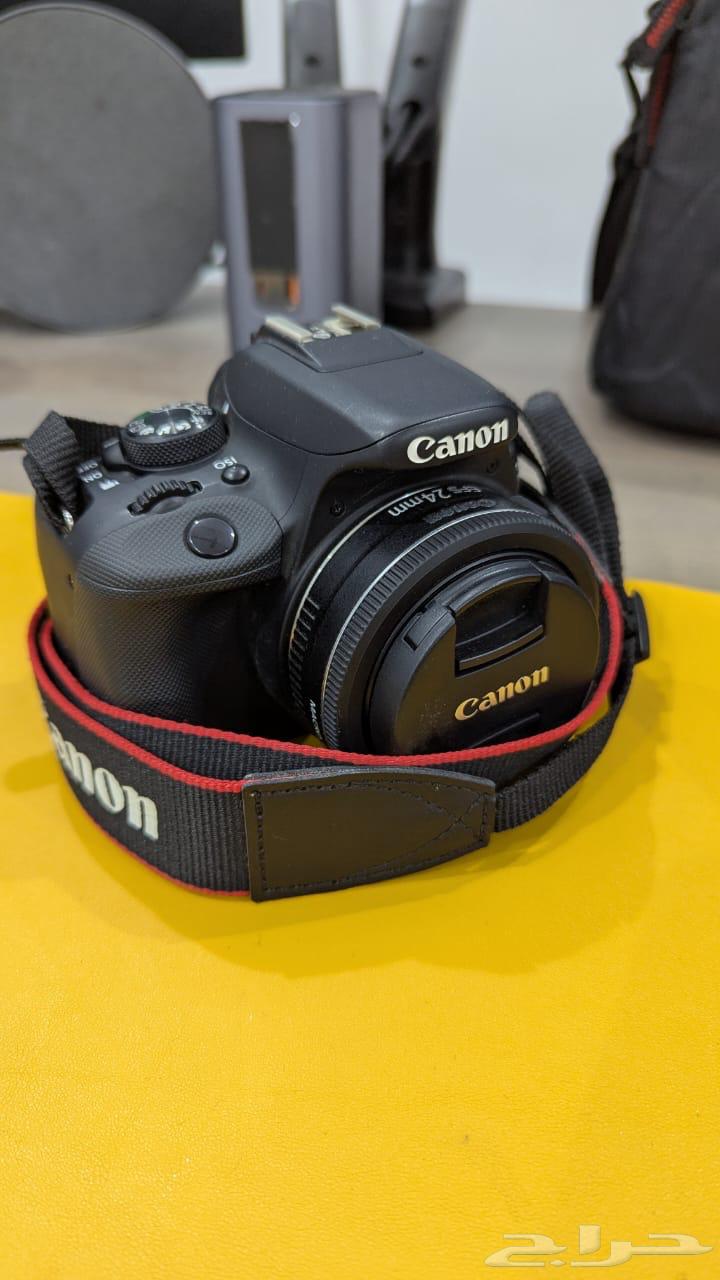 كانون EOS 100d طقم كامل Canon camera63276324249603112