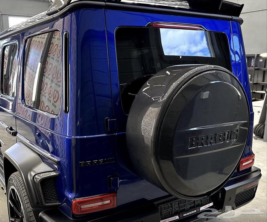 Carbon fiber hood trim for G-Class Brabus63472361126786118