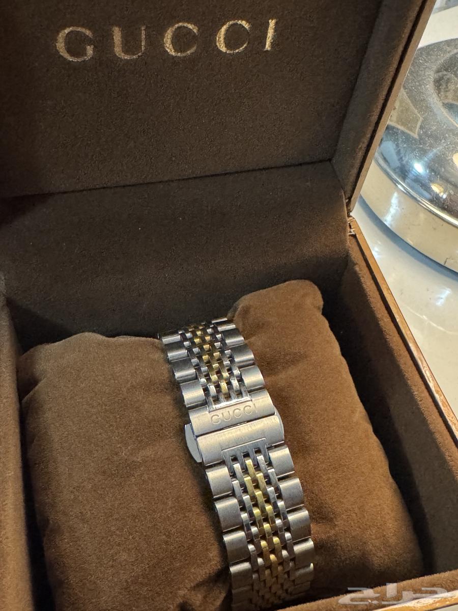 A unique Gucci watch with a mother-of-pearl dial for 350 riyals63275943876737114