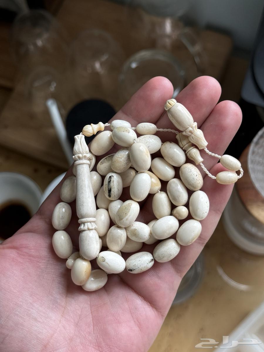 European roe deer horn prayer beads63270803798273114