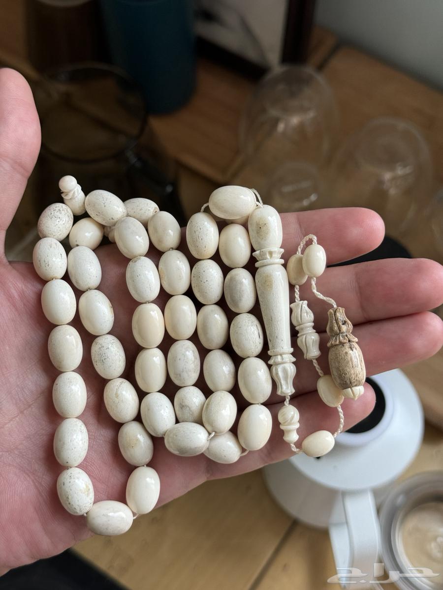 European roe deer horn prayer beads632708037982731126