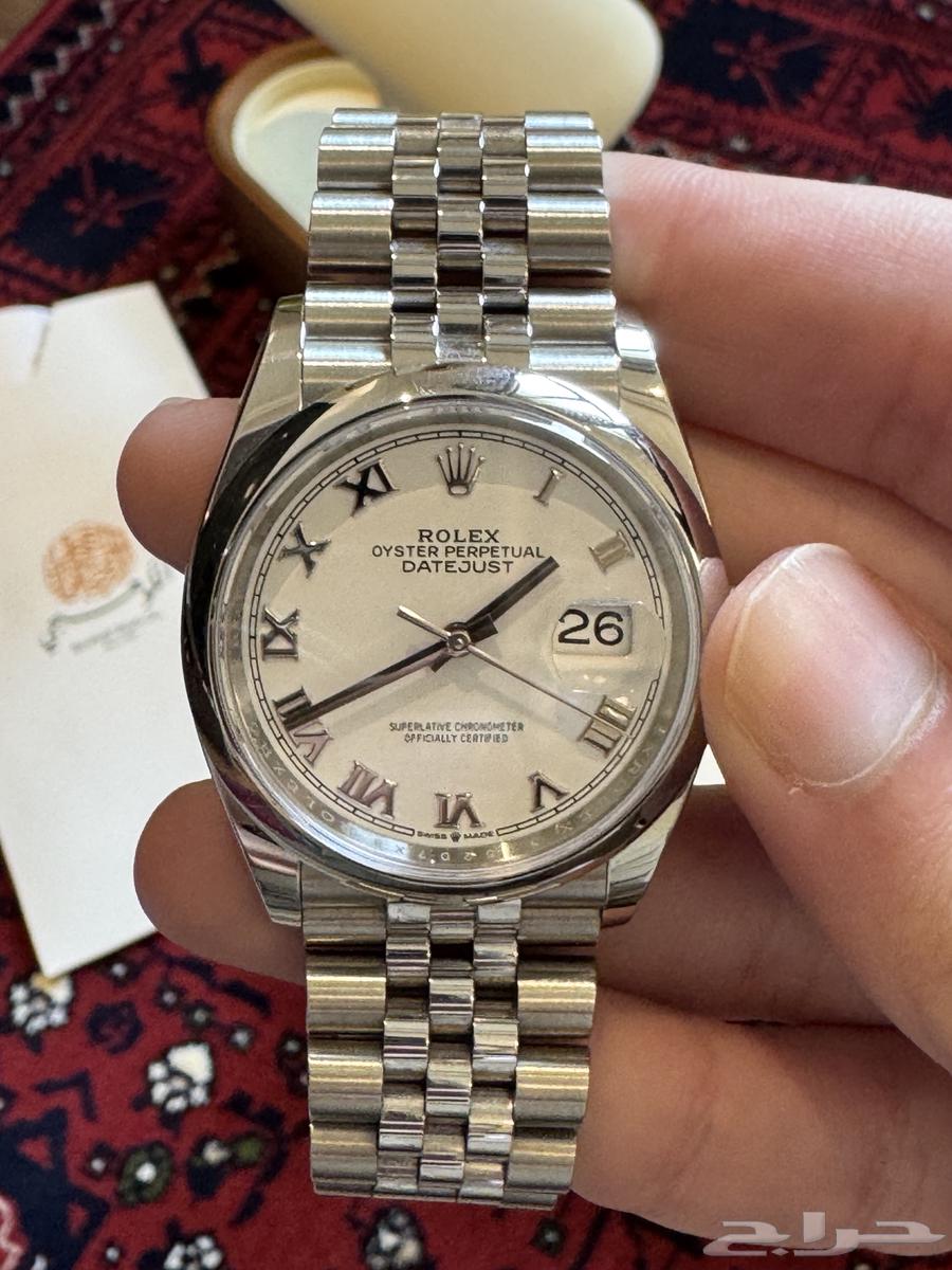 Rolex watch - Datejust 36  
Rolex Datejust63268980061187112