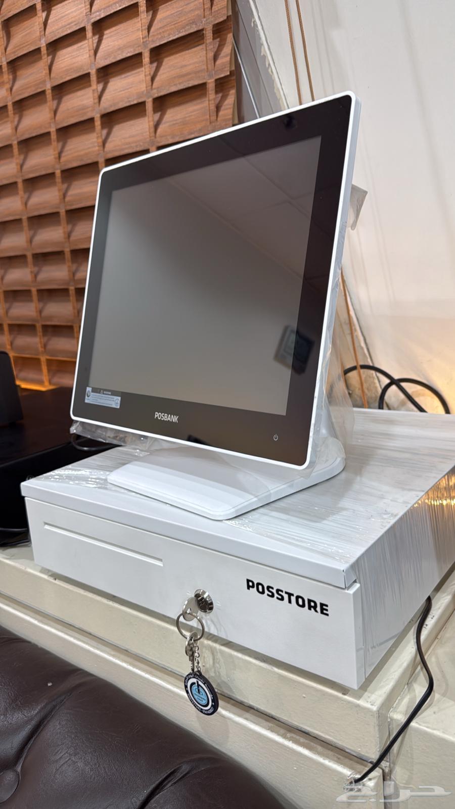 Korean cash register devices in white and black colors at a discounted and special price63266265300867113