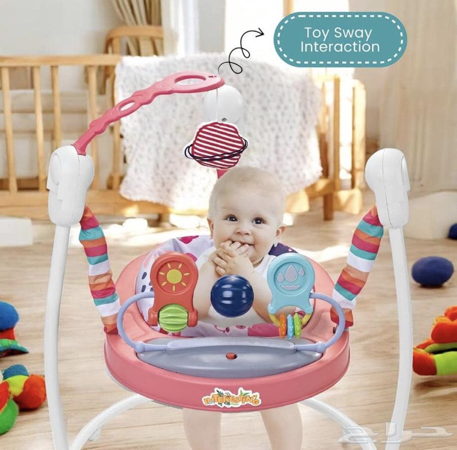 Interactive musical jumping swing63262640914945114