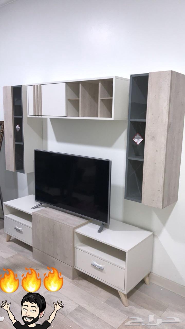 Television table and shelves from Al-Abdul Latif63260992977026111