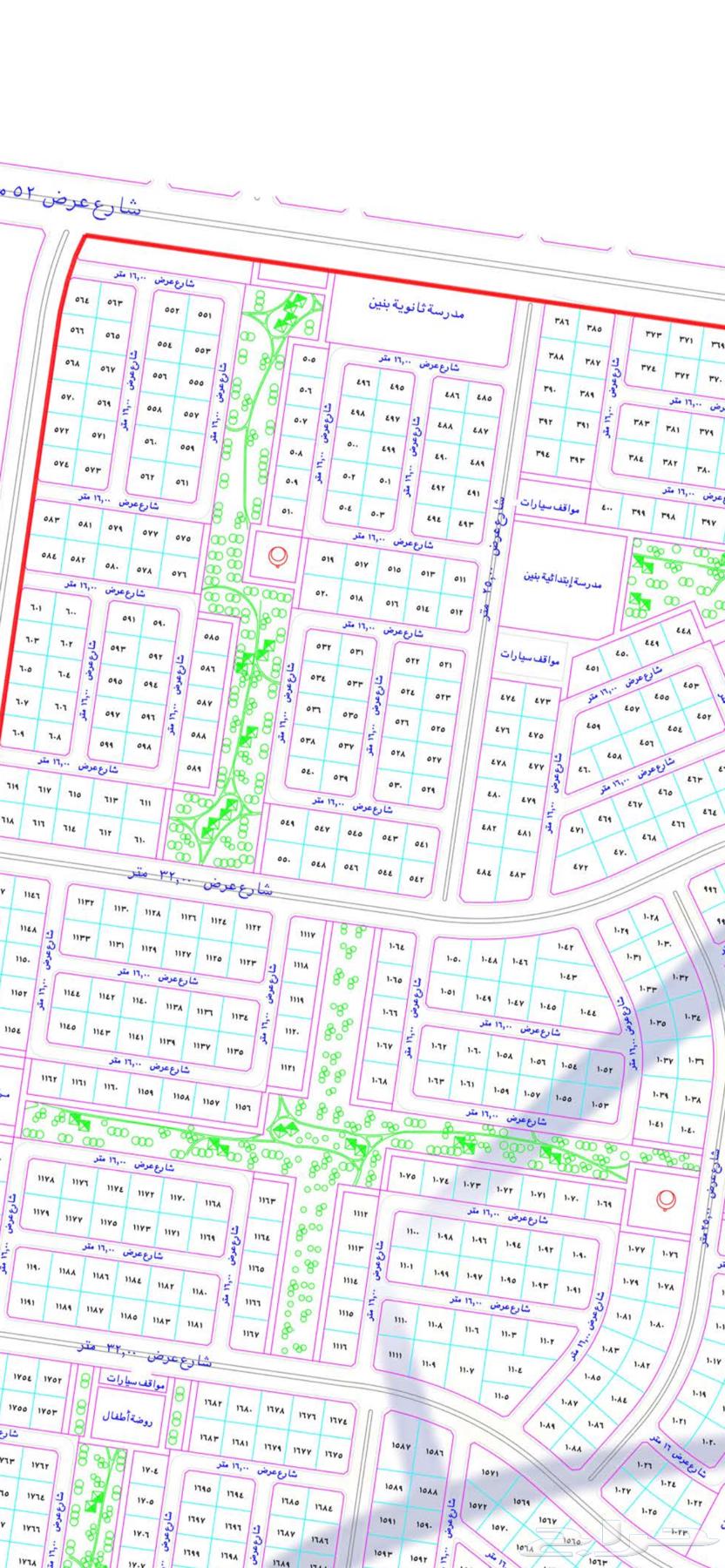 For sale, a piece of land in plot 2, Al-Durrah neighborhood63007494072705111