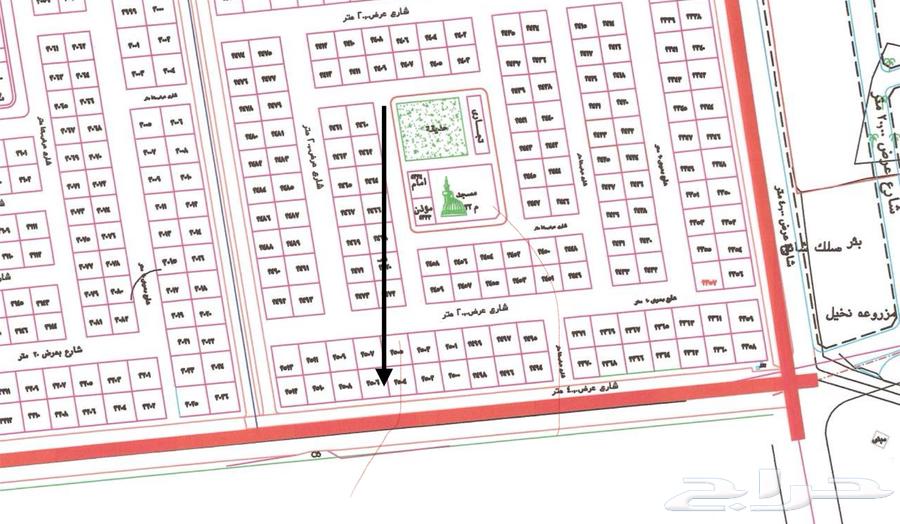 Commercial land for sale, Al-Murjanah district, Rabigh63007707437441113
