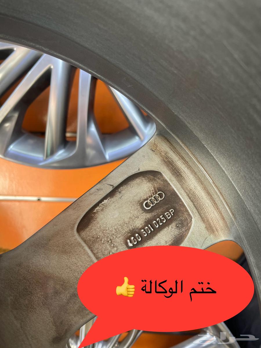 جنوط اودي A8 مقاس 20 اصلي وكالة موديل 201763416620669059114