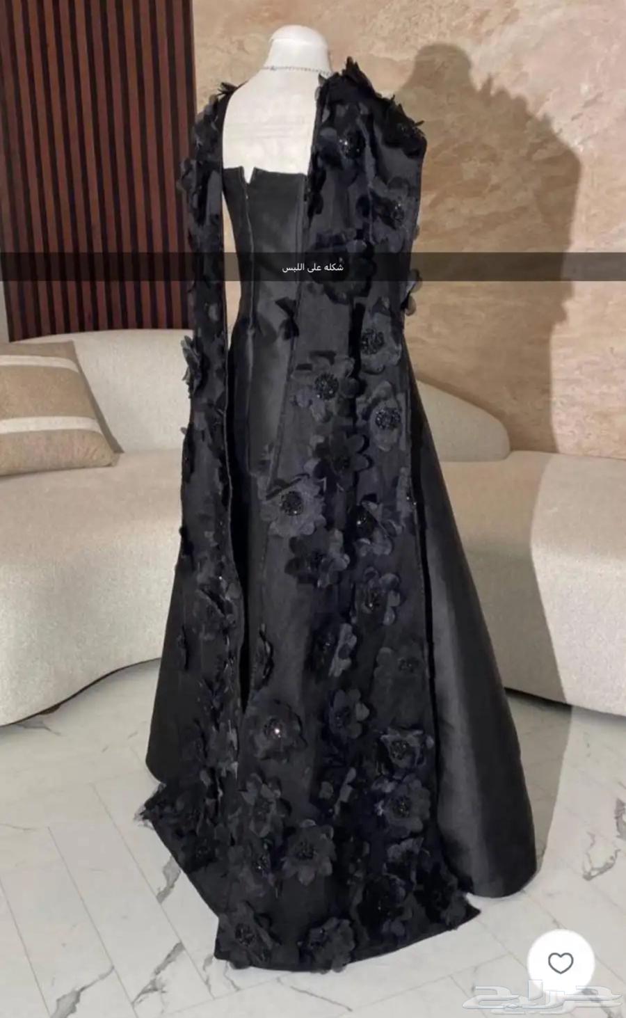 فستان سهرة بقماش أزهار63254227671043111
