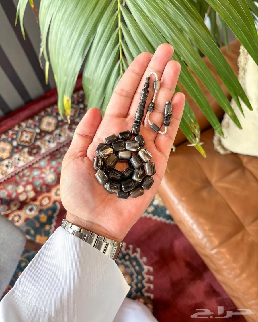 Ram's horn prayer beads632547423390731125