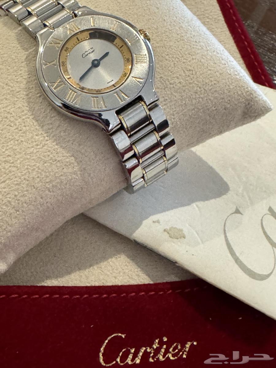 ساعة كارتير فنتج نظيفه اصليه Cartier63254735161859111