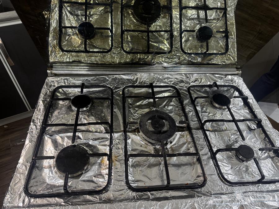 فرن غاز خمس عيون63254750503810111