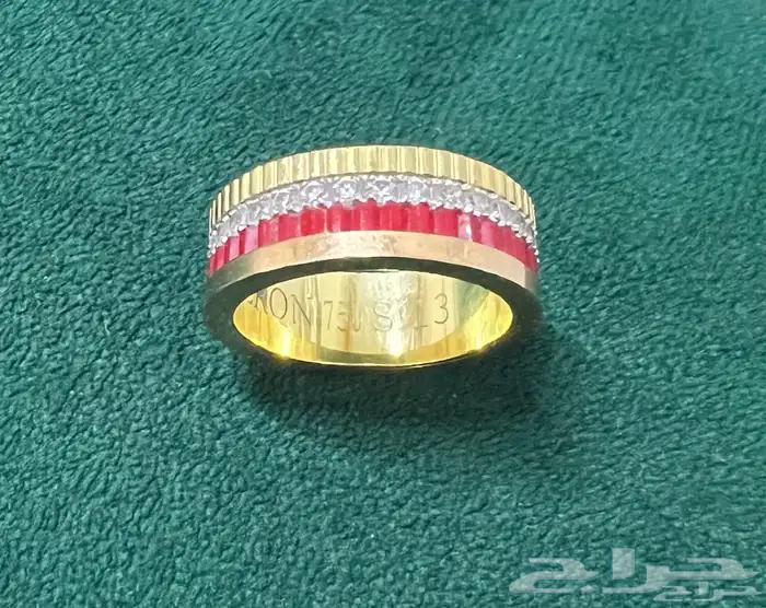 خاتم ذهب مرصع بالألماس من كارتر بوشرون الحصري63253698963331112