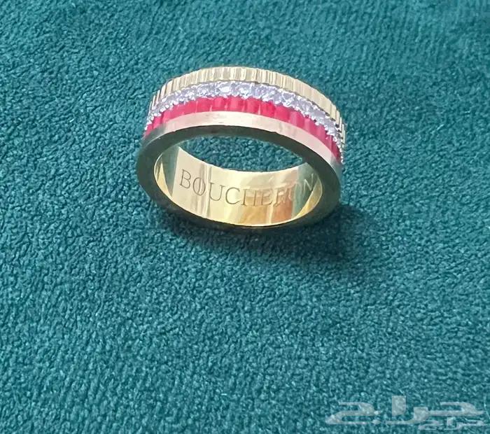 خاتم ذهب مرصع بالألماس من كارتر بوشرون الحصري63253698963331111