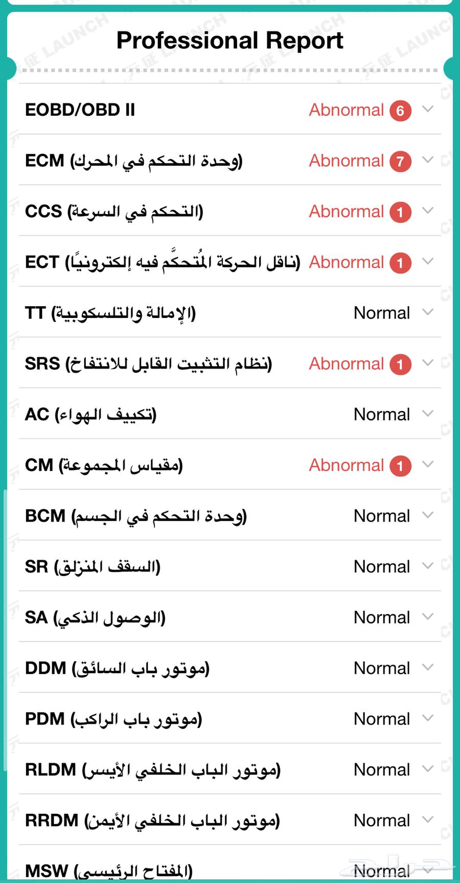فحص جميع كمبيوتر السيارات تقرير كامل لجميع الاعطال ب50 ريال63253709179777110