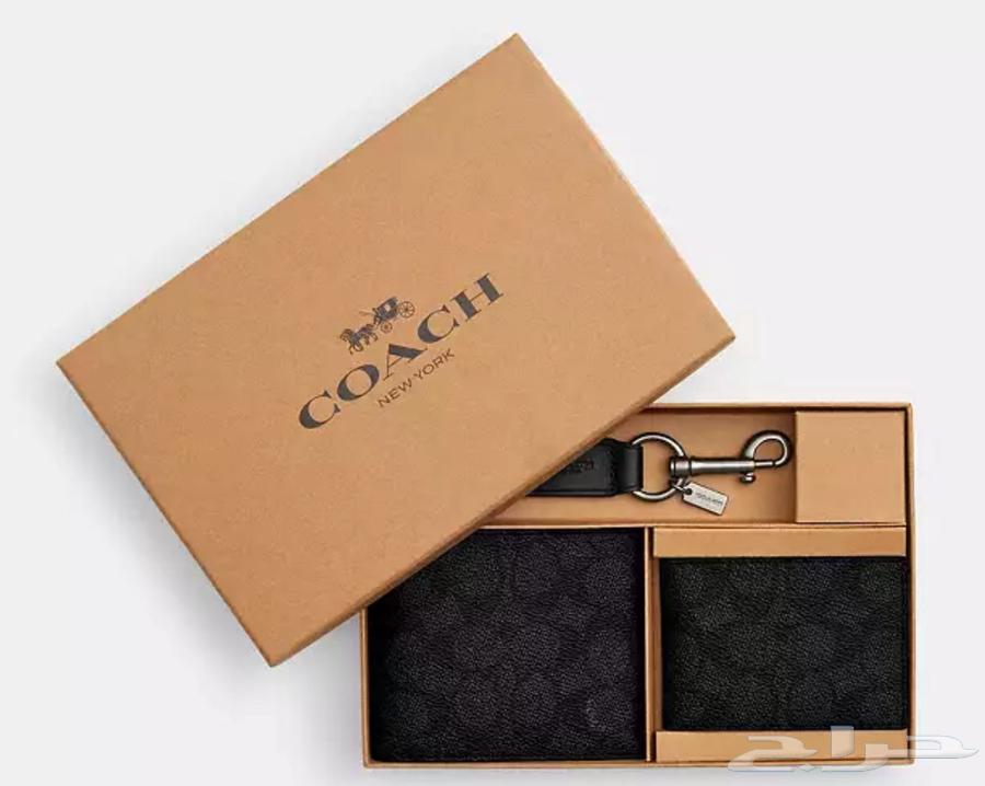 طقم محافظ فاخر رجالية ماركة كوتش Coach63251070603778111