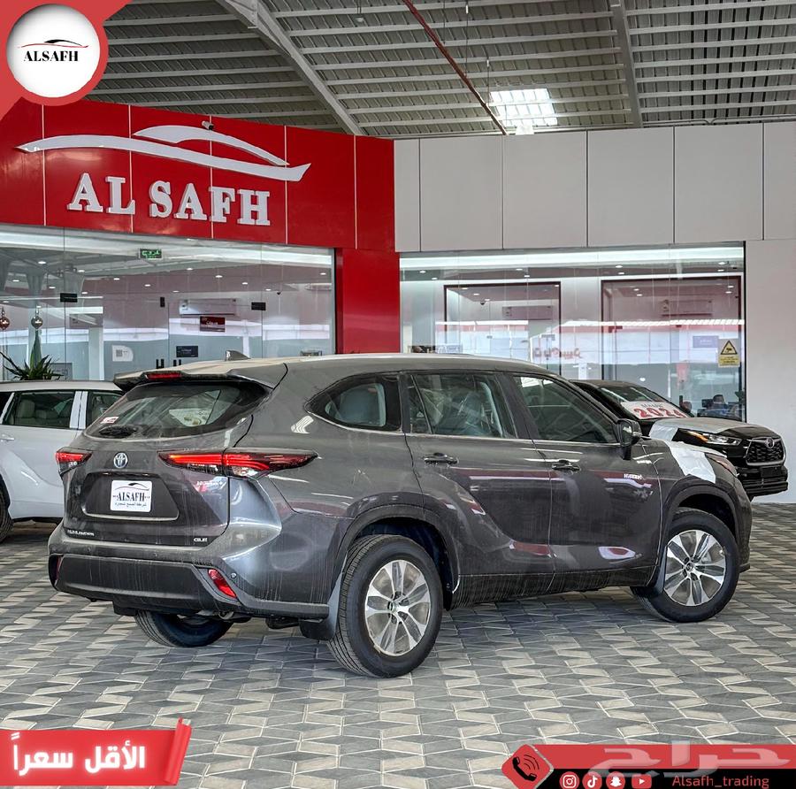 تويوتا هايلاندر GLE 2024 كاش و اقساط اقل سعر لدى الصفح63410482529027114