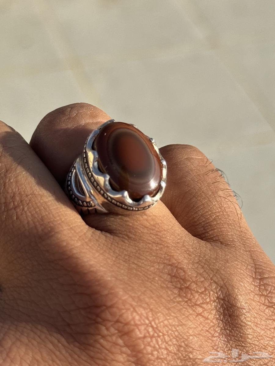 Yemeni agate ring63251585473409114