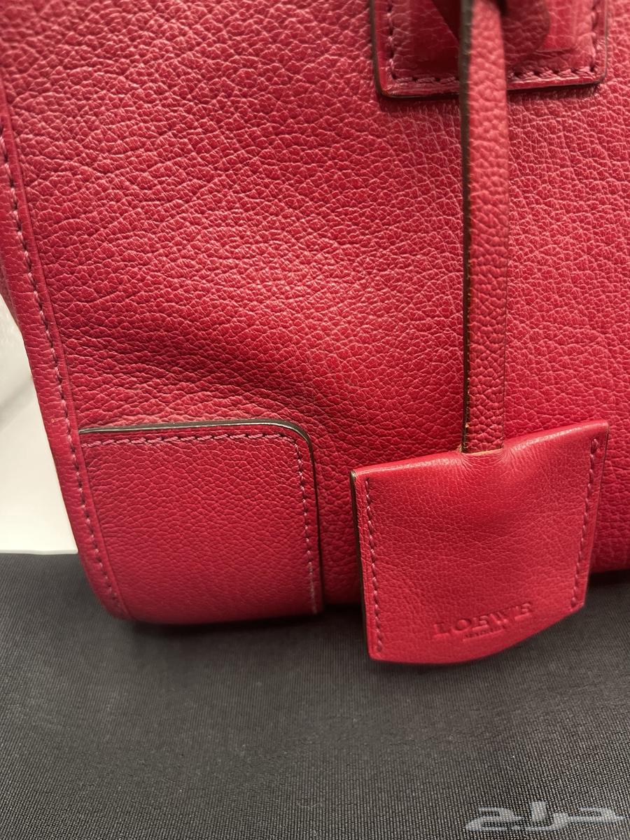حقيبة لويفي LOEWE أصلية لون أحمر63251044333059112