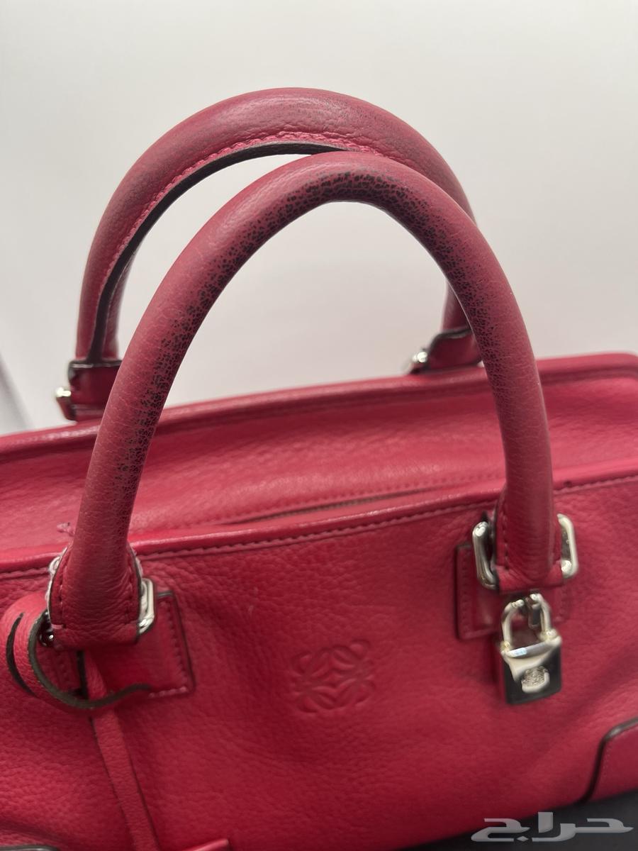 حقيبة لويفي LOEWE أصلية لون أحمر63251044333059111
