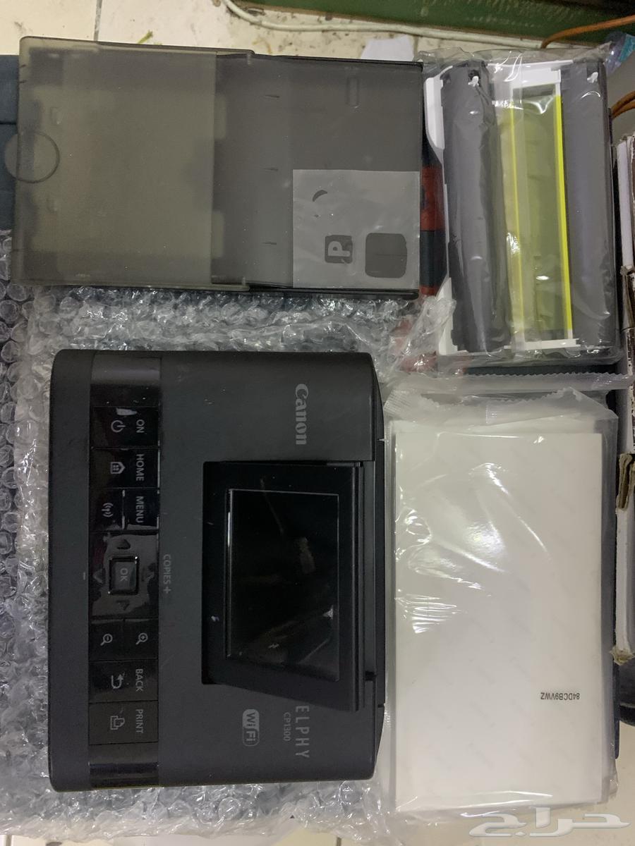 Canon 1300 300 by 300 DPI black Wi-Fi printer Selfie63250007017602112