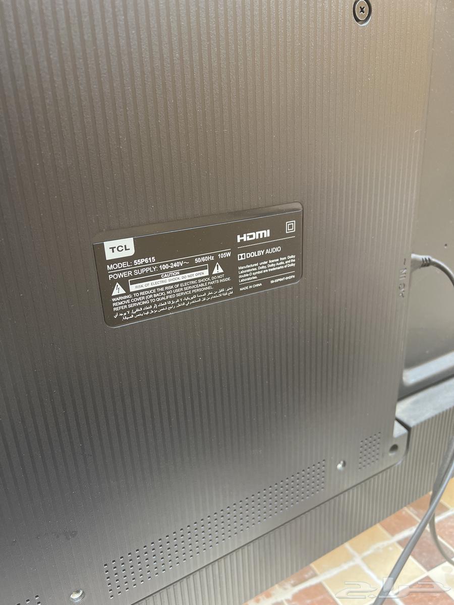 TCL TV screen, 3-year warranty, used for over two years63248473794306113
