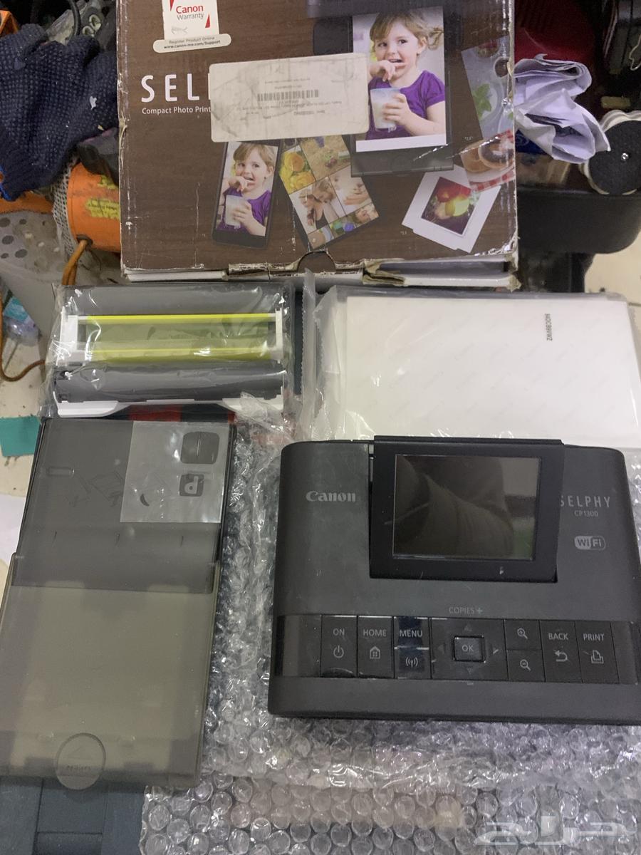 Canon 1300 300 by 300 DPI black Wi-Fi printer Selfie63250007017602111