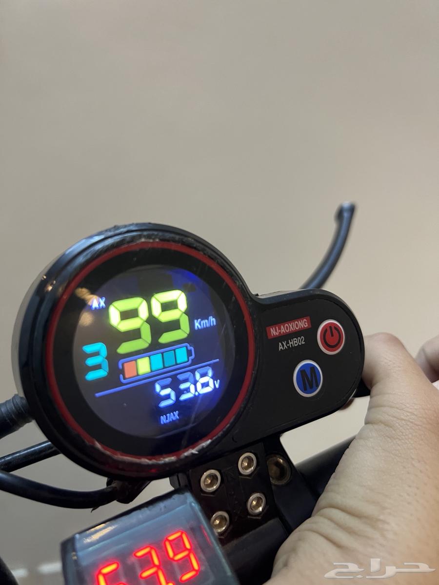 سكوتر وحش 1500w 48v 13 انبير اقبل البدل بدباب x10063245421552771113