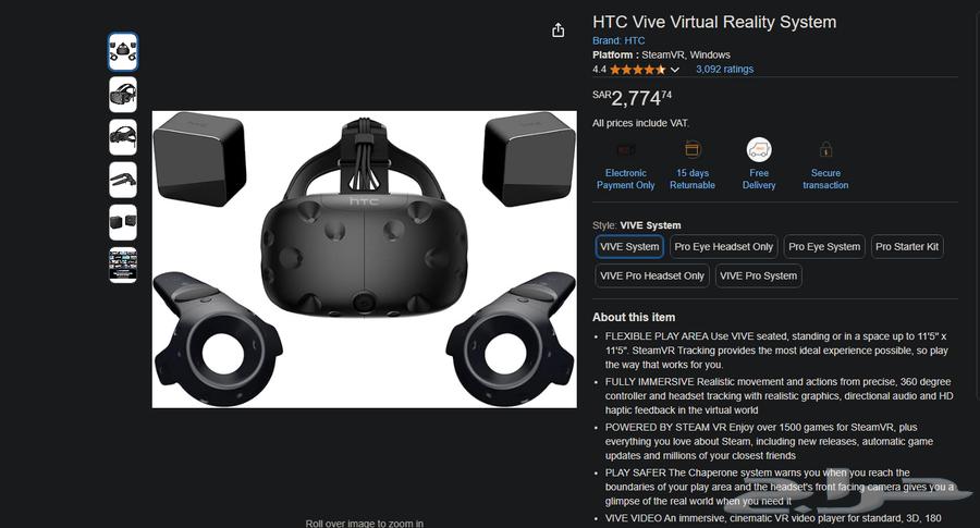 HTC Vive63243394856451113