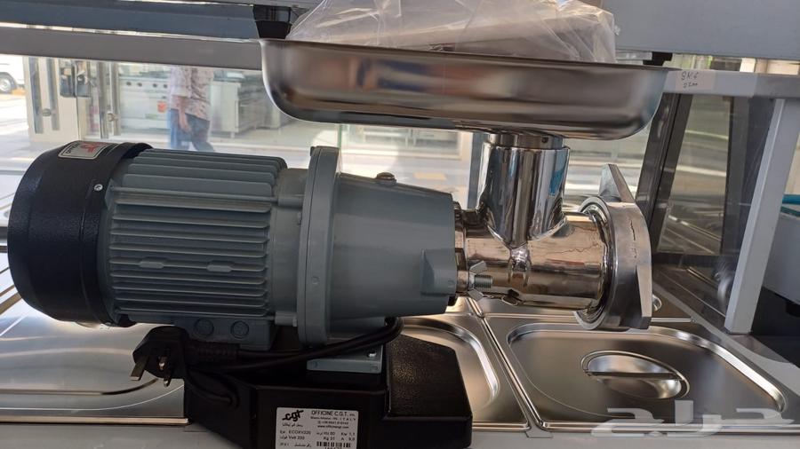 Italian meat grinder, stainless steel meat mincer, grinder with attachment for falafel, butcher equipment63243902459265110