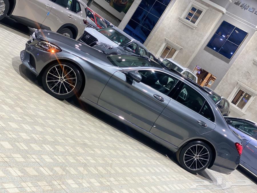 Used Mercedes C300, 2021 model, fully agency body63372435438850111