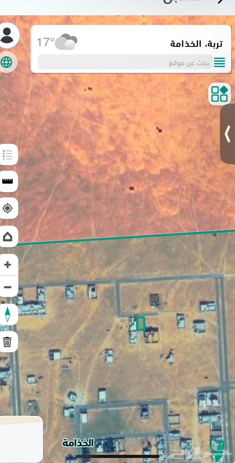 A large area of land with good soil (Al-Khuzama), 53 thousand, negotiable62884356115329113