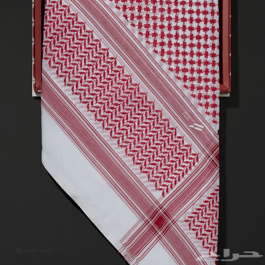 شماغ رسم الانجليزي نقش CF63241875013507111