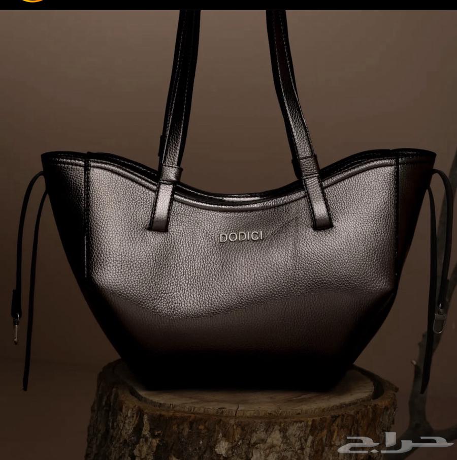 New black leather bag63241904352515111