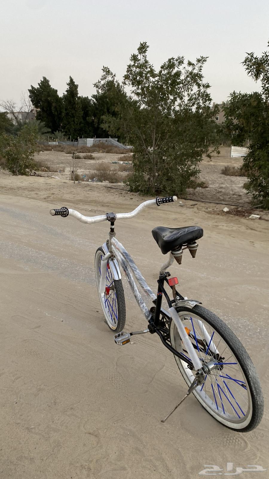 For sale, a 24-inch Butterfly bicycle. The bicycle is in good condition. Price is 250, and we request63237336116609112
