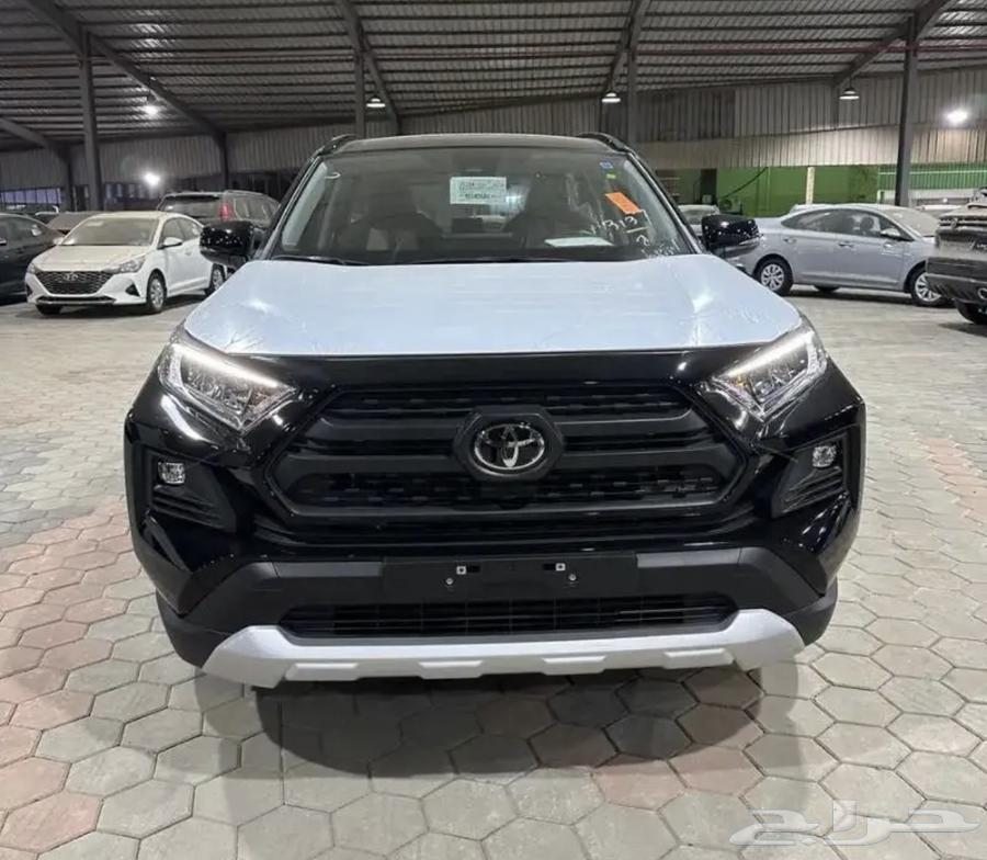 تويوتا راف فور 2025 ادفنشر ونص فل ابيض اسود اقساط وكاش63361578396034111