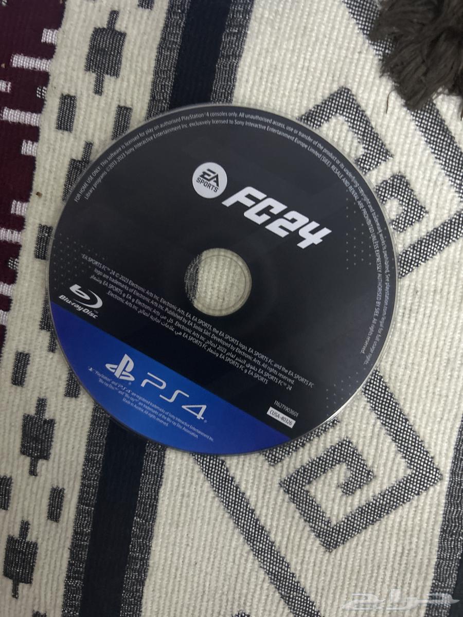 لعبه fc24 للبيع السعر 100 وقابل للتفاوض63236830708227113