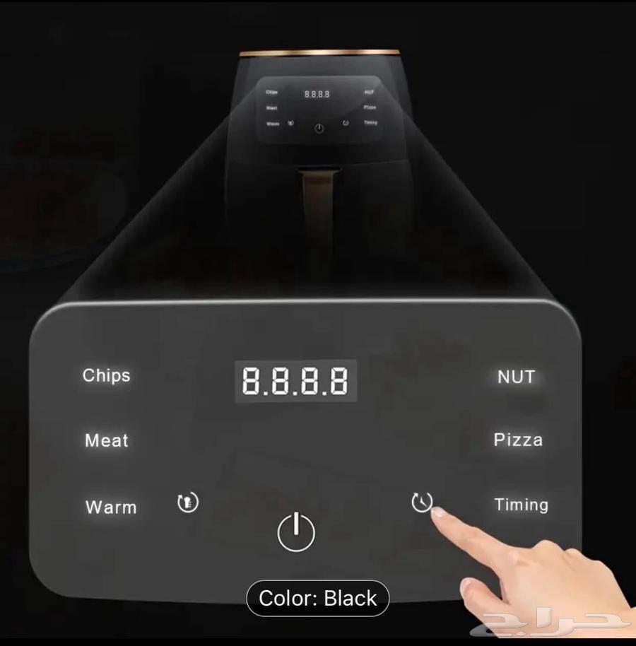 Golden Crystal 6-liter air fryer with donut machine and free shipping63236862286210113