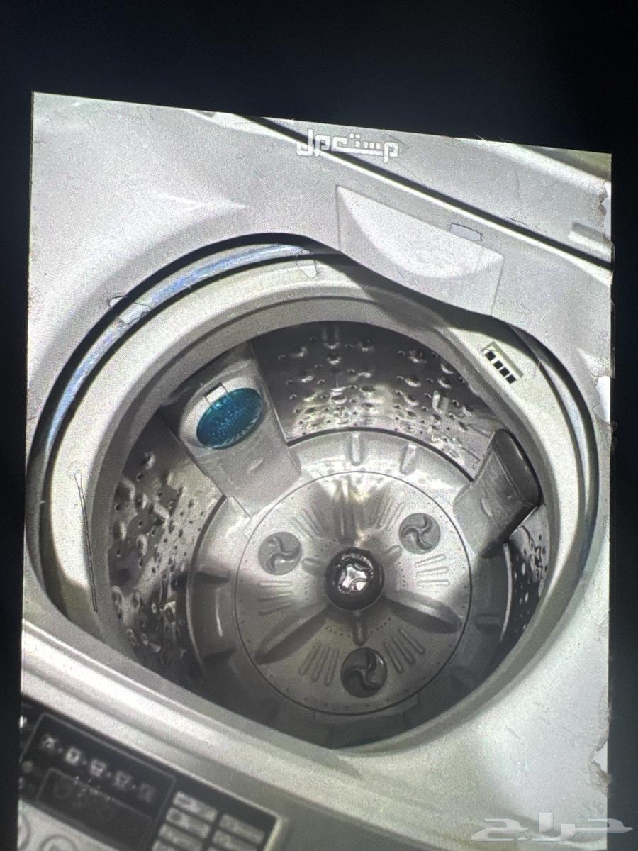 Automatic washing machine, 8 kg capacity.  
Bought for 2450 SAR, selling for 1500.63234357364865113