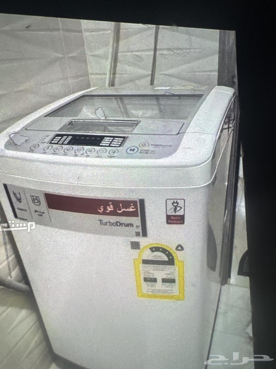 Automatic washing machine, 8 kg capacity.  
Bought for 2450 SAR, selling for 1500.632343573648651126