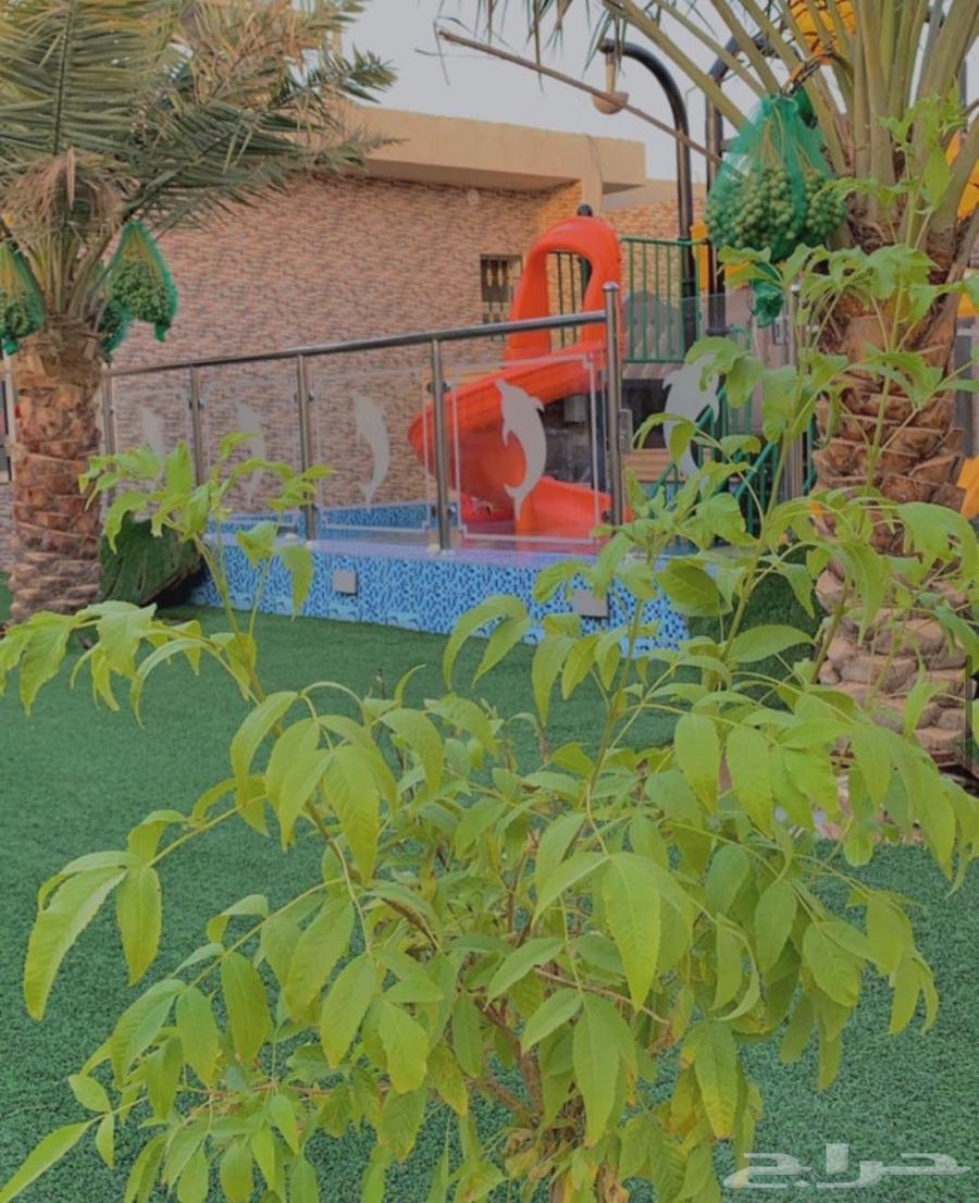 Daily rental villas in southern Riyadh, Al-Arid neighborhood 350, mid-week62884363669634111