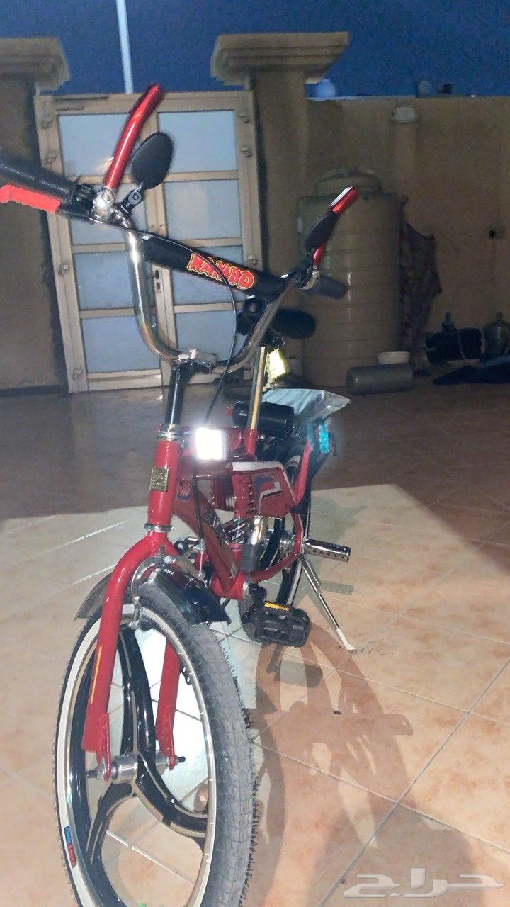 A new Rambo bicycle that hasn't been ridden for a month since he bought it63230927838850119
