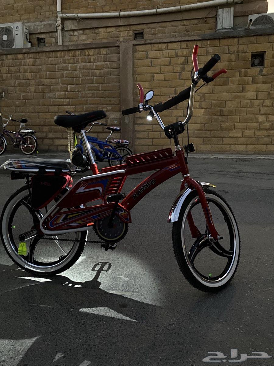 A new Rambo bicycle that hasn't been ridden for a month since he bought it63230927838850111