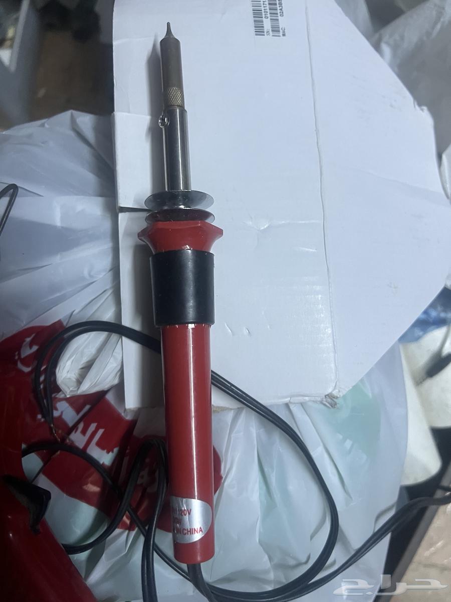 Electric soldering iron and plastic welding device63227486385666111
