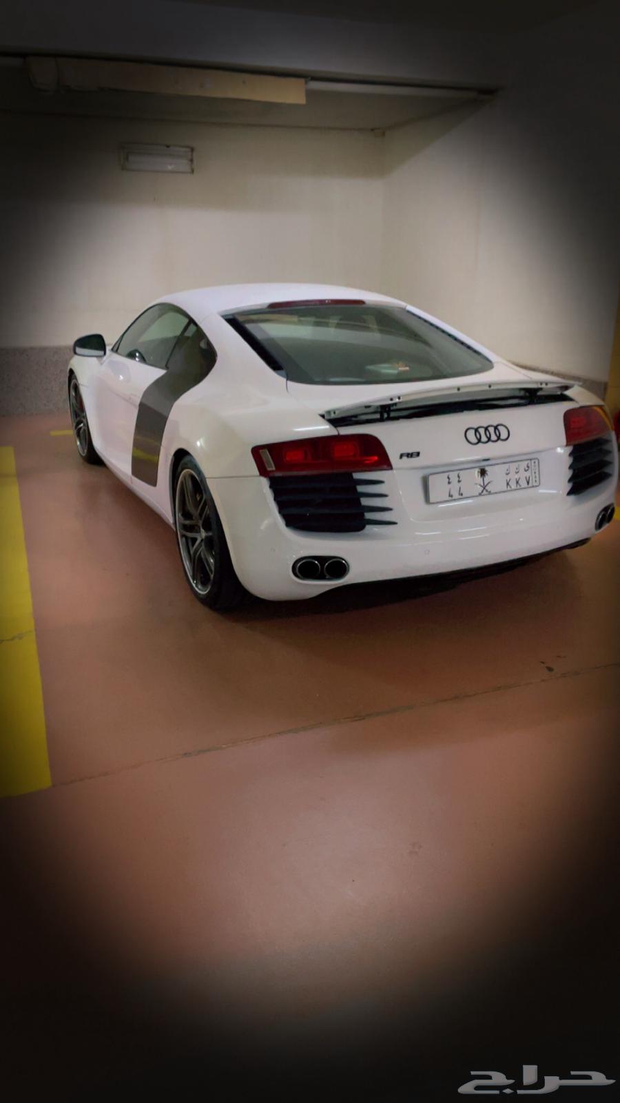 (A distinctive plate) Audi R8 V8 2008, unmatched performance and absolute elegance633464589121291117
