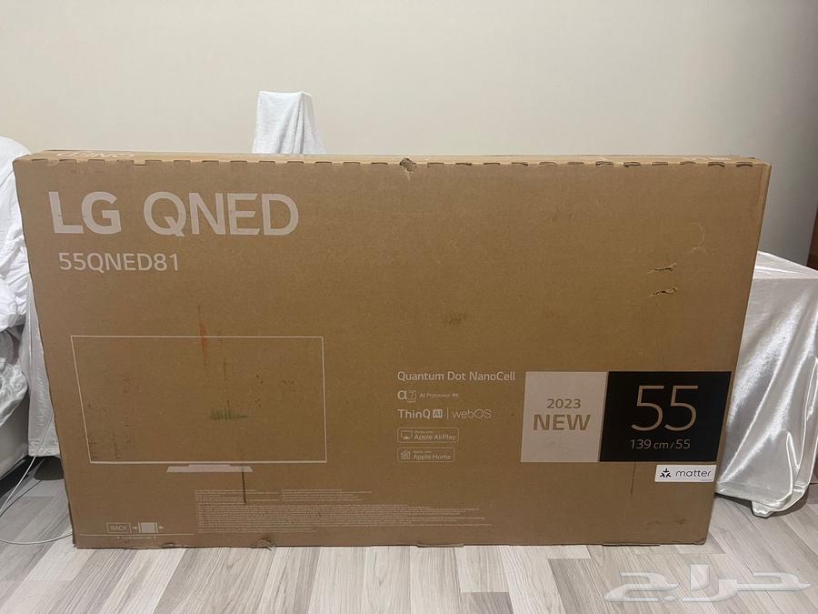 New LG 55QNED81 screen with valid warranty63227514318594113