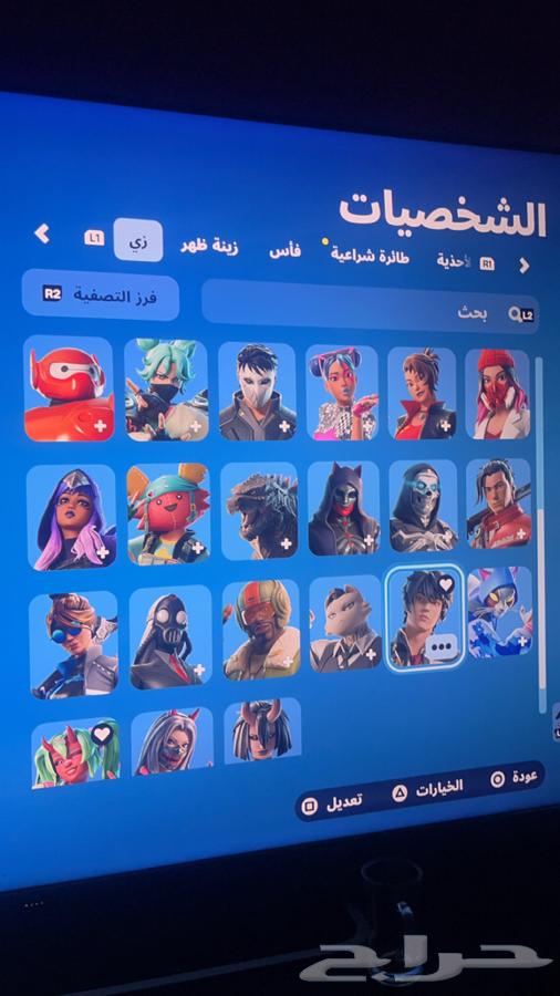 حساب سوني فيفا 25 وفورتنايت63224555136257114