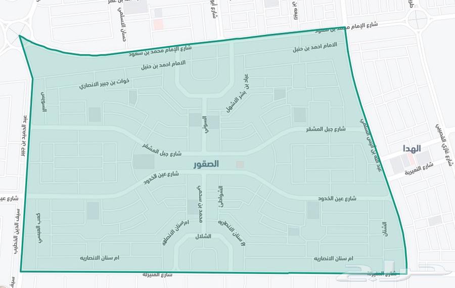 Land for sale in Al-Hassa migration, area 80063008677837313111