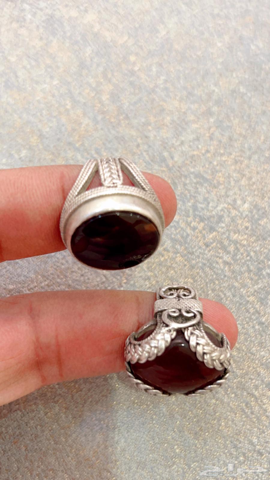 Silver agate Yemeni rings63224061524098112