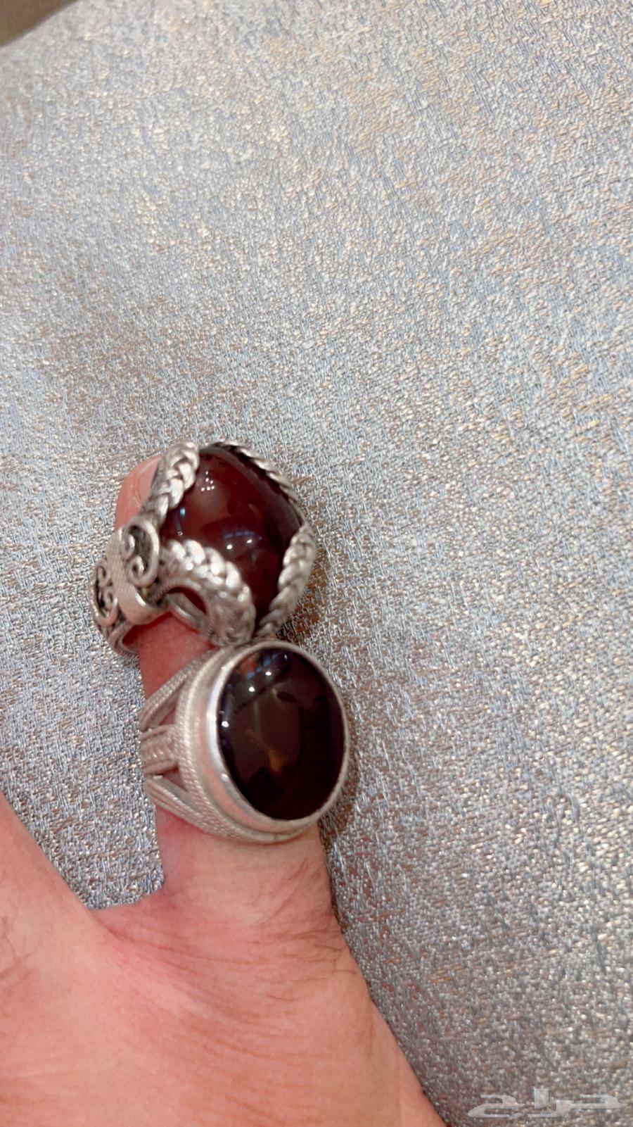 Silver agate Yemeni rings63224061524098111